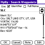 FlyBy - Search Waypoints
