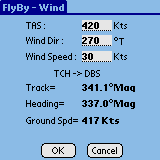 Wind Vector Input