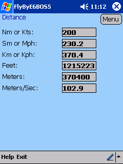 Distance Conversion