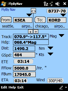 Windows Mobile - FlyBy Nav